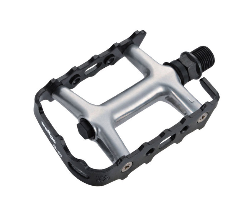 Wellgo M20 Alloy Flat Pedals Sealed - Black | High on Bikes