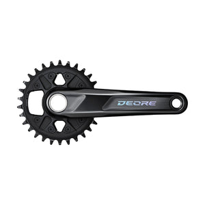 Shimano Deore FC-M6100 Crankset - 12 Speed - 52mm Chainline