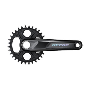 Shimano Deore FC-M6100 Crankset - 12 Speed - 52mm Chainline